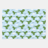 Dinosaur Birthday Specialized Wrapping Paper (Voorkant)