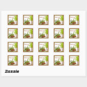 Dinosaur Birthday Stickers (Vel)