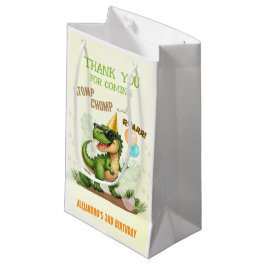 Dinosaur Birthday - Stomp Chomp Roar T-Rex Birthda Klein Cadeauzakje