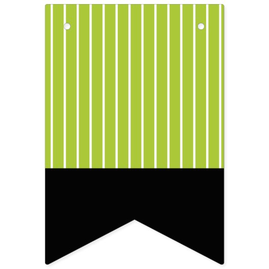 Dinosaur Birthday Stomp en Chomp Dino-thema groen Vlaggetjes (Eerste vlag)