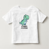 Dinosaur Birthday T-Shirt (Voorkant)