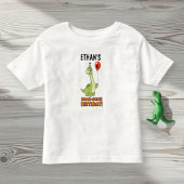 Dinosaur Birthday T-Shirt - Your Child's Custom 