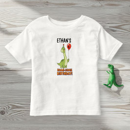 Dinosaur Birthday T-Shirt - Your Child's Custom