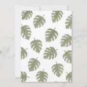 Dinosaur Birthday Three Rex Boy Kaart (Achterkant)