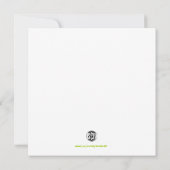 Dinosaur Birthday Uitnodiging (Achterkant)