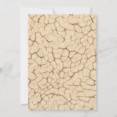 Dinosaur Birthday Uitnodiging (Achterkant)