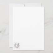 Dinosaur Birthday Uitnodiging (Achterkant)