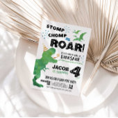 Dinosaur Birthday Uitnodiging