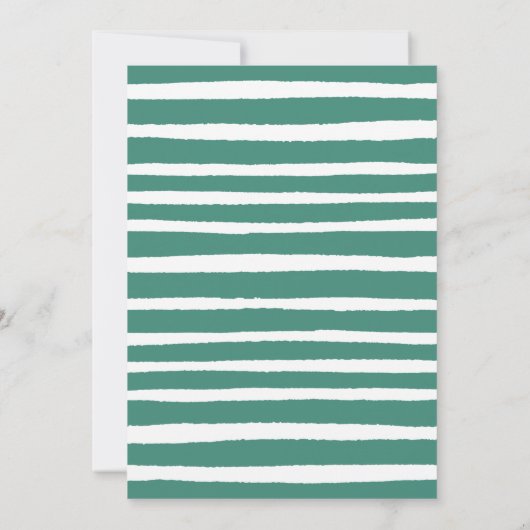 Dinosaur Birthday Uitnodiging (Achterkant)