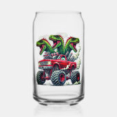 Dinosaur  blikvorm glas (Achterkant)