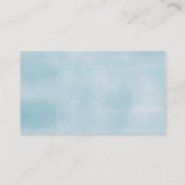 Dinosaur Blue Baby Boy Douche Luier Raffle Ticket Informatiekaartje (Achterkant)