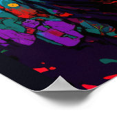 Dinosaur Blue T Rex kinder Poster (Hoek)