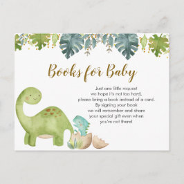 Dinosaur Boeken voor de Kaart van de Baby
