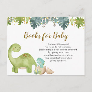 Dinosaur Boeken voor de Kaart van de Baby
