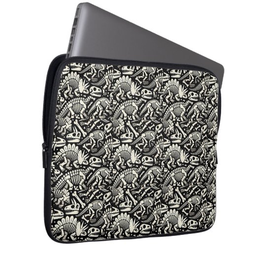 Dinosaur Bone Adventure Laptop Sleeve (Voorkant Rechts)