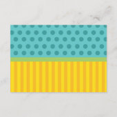 Dinosaur Books for Baby Card Informatiekaartje (Achterkant)