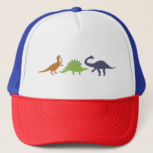 Dinosaur Border Trucker Pet (Voorkant)