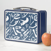 Dinosaur-Botten (blauw) (In situ)