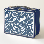 Dinosaur-Botten (blauw) (Voorkant)