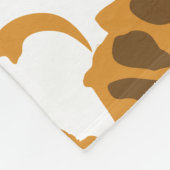 Dinosaur-Botten Fleece Deken (Hoek)