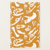 Dinosaur Botten (goud) Planner (Voorkant)
