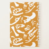 Dinosaur Botten (goud) Planner (Achterkant)