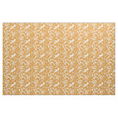 Dinosaur Botten (goud) Stof (Fat Quarter)