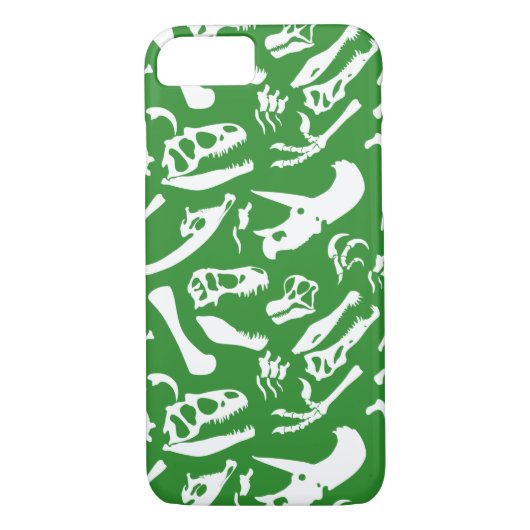 Dinosaur-Botten (groen) Case-Mate iPhone Case (Achterkant)