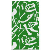 Dinosaur-Botten (groen) Klein Cadeauzakje (Achterkant)