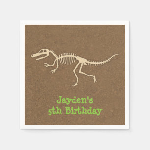 Dinosaur-Botten Kinderen van Birthday Servet