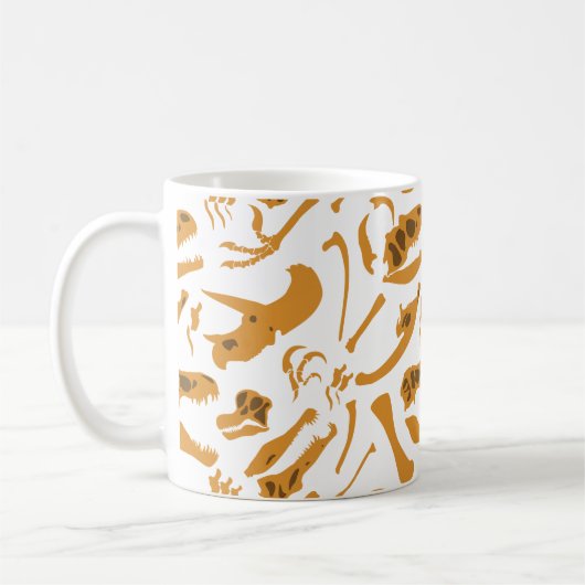 Dinosaur-Botten Koffiemok (Links)