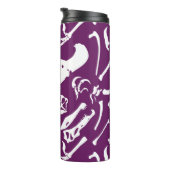 Dinosaur-Botten (Paars) Thermosbeker (Geroteerd rechts)
