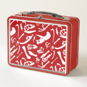 Dinosaur-Botten (rood) (Voorkant)