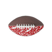 Dinosaur-Botten (rood) American Football (Voorkant)