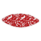 Dinosaur-Botten (rood) American Football (Paneel)