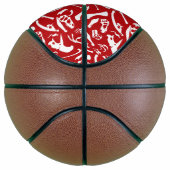 Dinosaur-Botten (rood) Basketbal (Rechts)