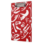 Dinosaur-Botten (rood) Klembord (Links)
