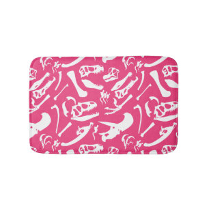 Dinosaur-Botten (roze) Badmat