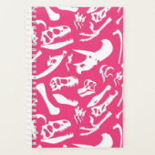 Dinosaur-Botten (roze) Planner (Voorkant)