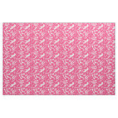 Dinosaur-Botten (roze) Stof (Fat Quarter)