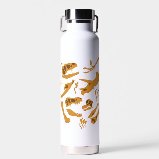 Dinosaur-Botten Waterfles (Voorkant)