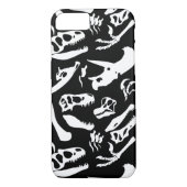 Dinosaur-Botten (zwart) Case-Mate iPhone Case (Achterkant)