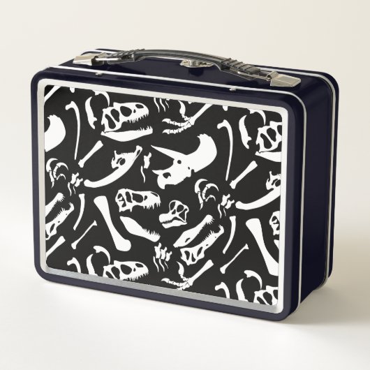 Dinosaur-Botten (zwart en wit) (Achterkant)