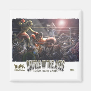 Dinosaur Boxing Magneet