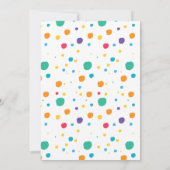 Dinosaur Boy 2nd Birthday Invitation Kaart (Achterkant)