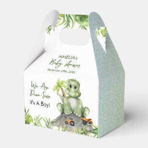 Dinosaur Boy Baby shower Bedankdoosjes