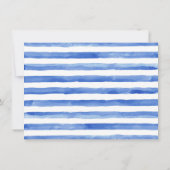 Dinosaur Boy Baby shower Kaart (Achterkant)