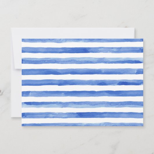 Dinosaur Boy Baby shower Kaart (Achterkant)