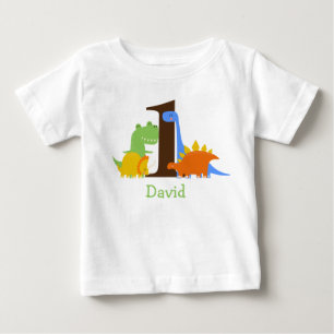 Dinosaur Boy First Birthday Outfit