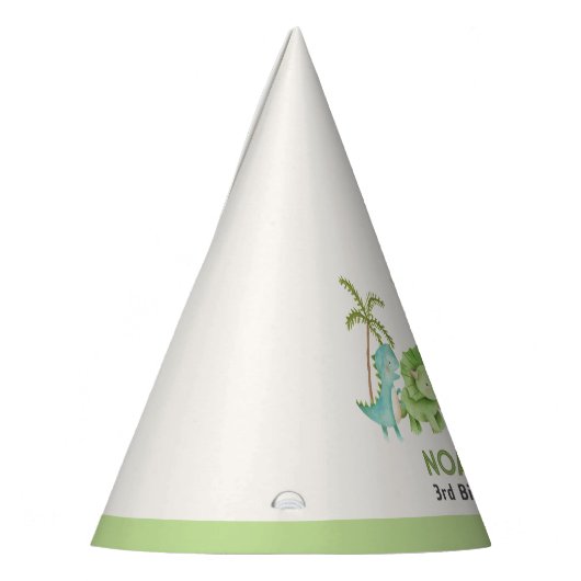 Dinosaur Boy Kids Verjaardagsfeestje Petten Feesthoedjes (Links)